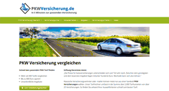 Desktop Screenshot of pkwversicherung.de